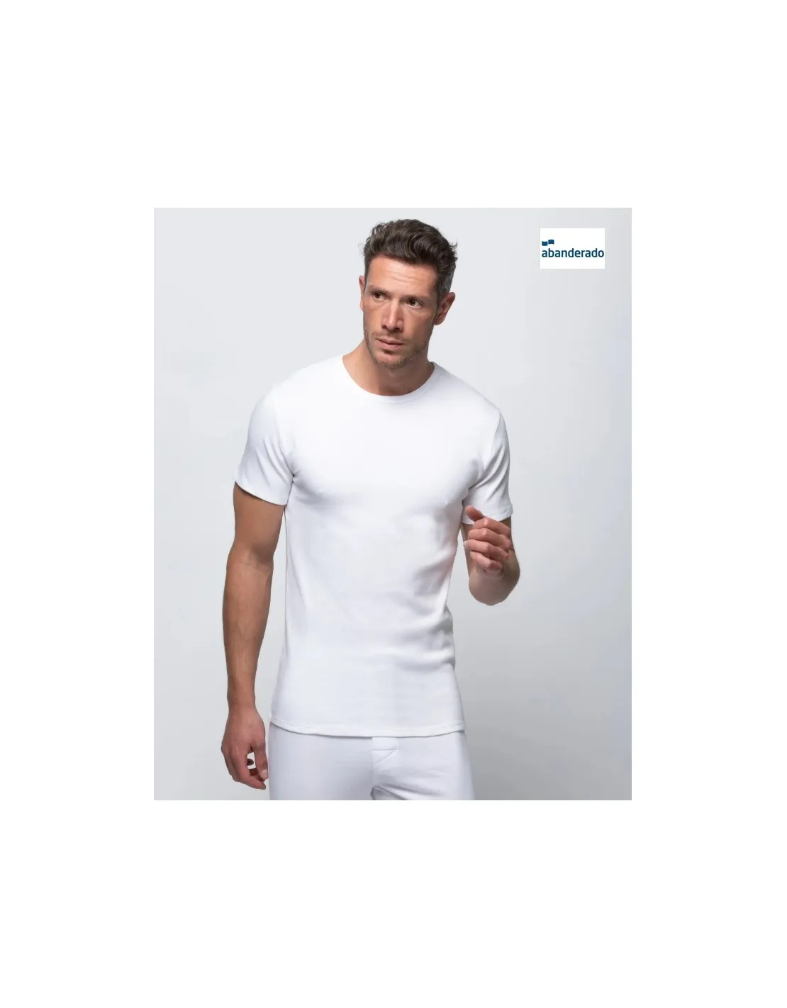 Camiseta Termica Abanderado Manga Corta 100% Algodon canale