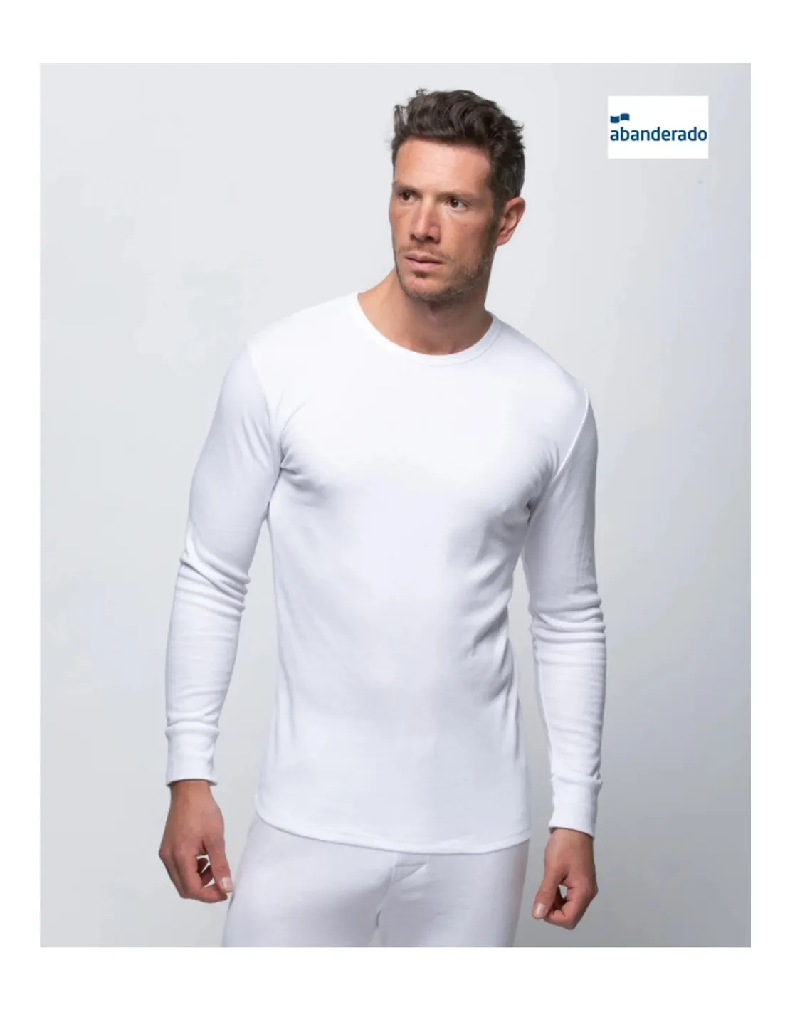 Camiseta Termica Manga Larga Abanderado 100% Algodon