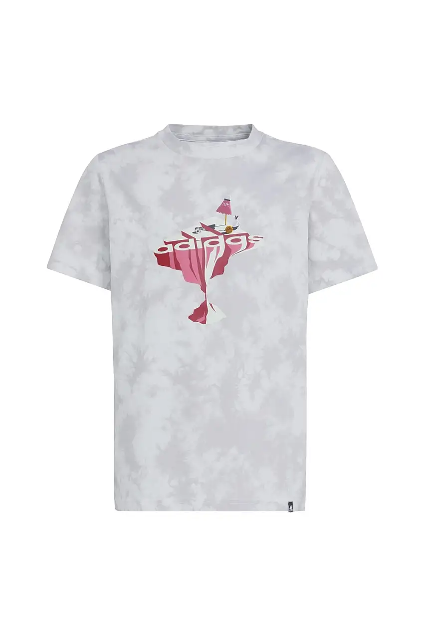camisetas adidas grafica gris iw2478