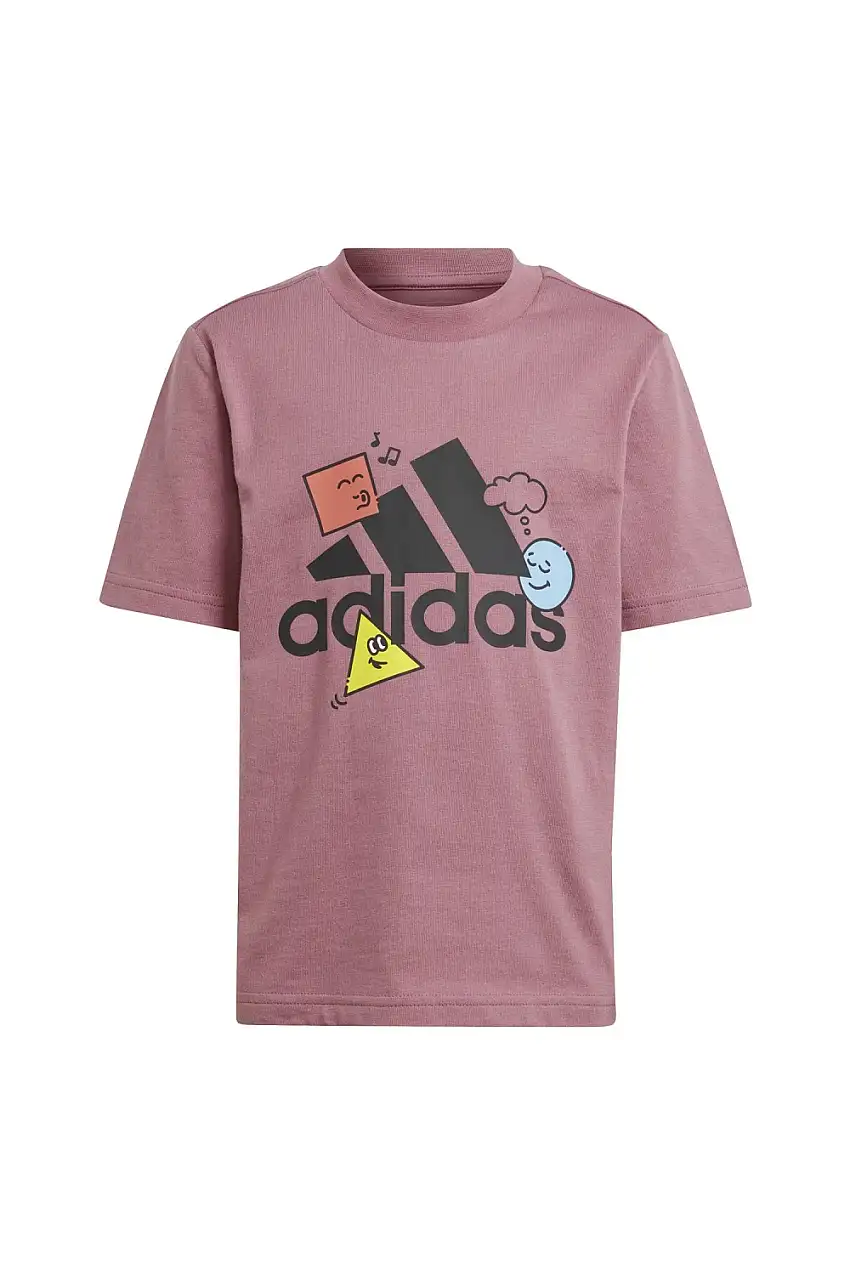 camisetas niños Adidas Pos Table LK rosa iz0444