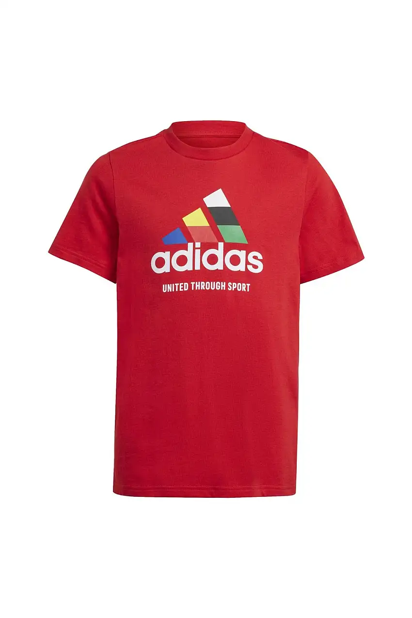camisetas niños Adidas Tiro Nations rojo Iy8127