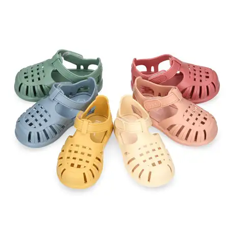 Cangrejera clásica niños colores SÓLIDOS con cierre adherente para Playa y Piscina.