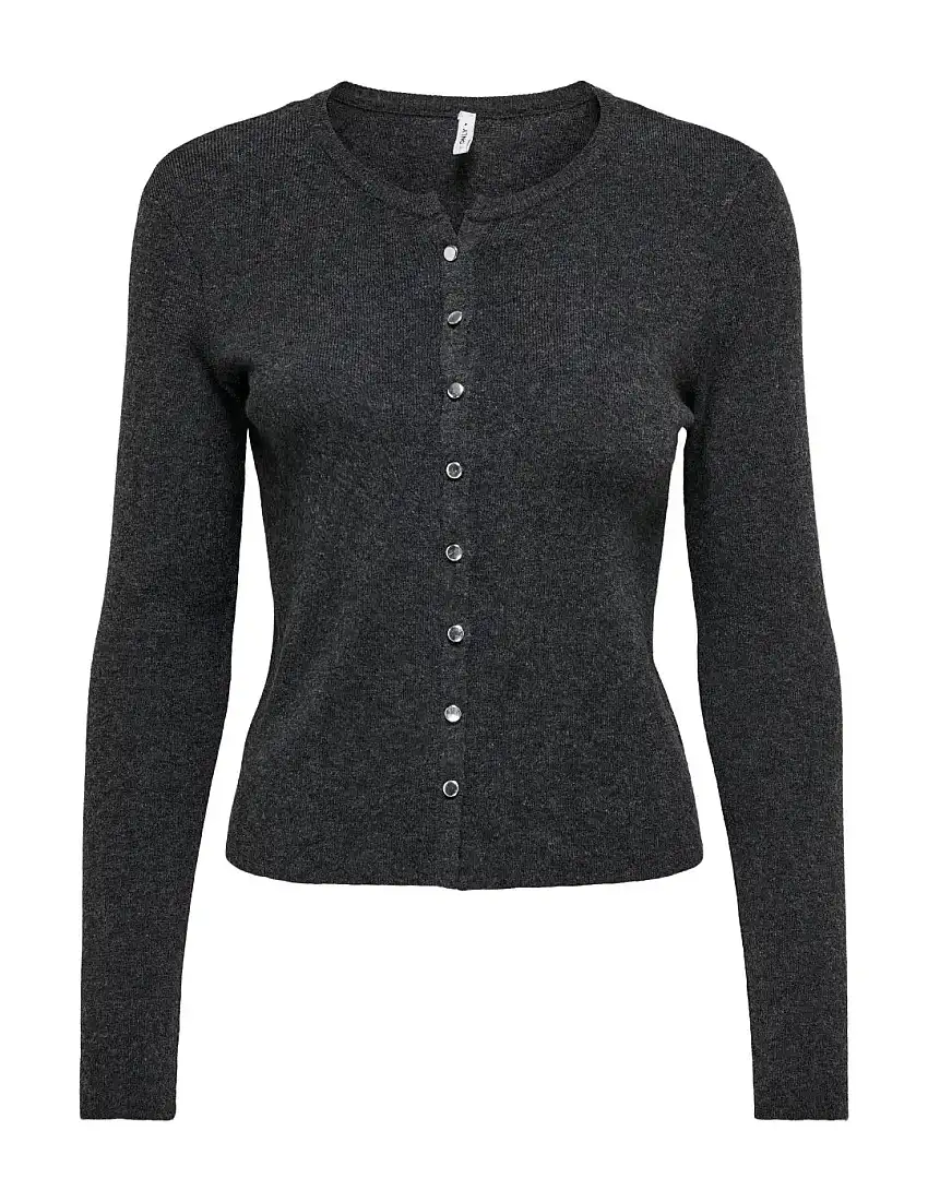 Cárdigan De Punto ONLY Billie Gris