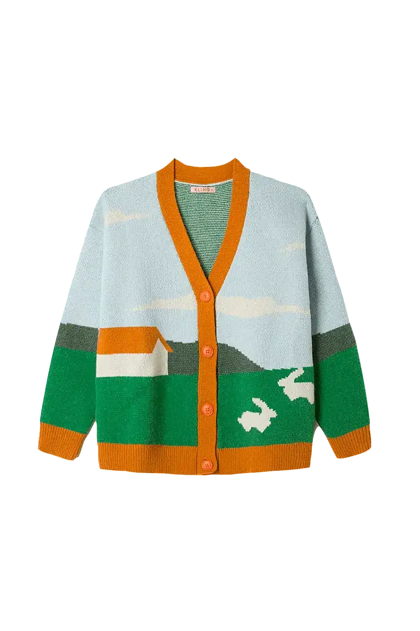 Cardigan Oversize Paisaje