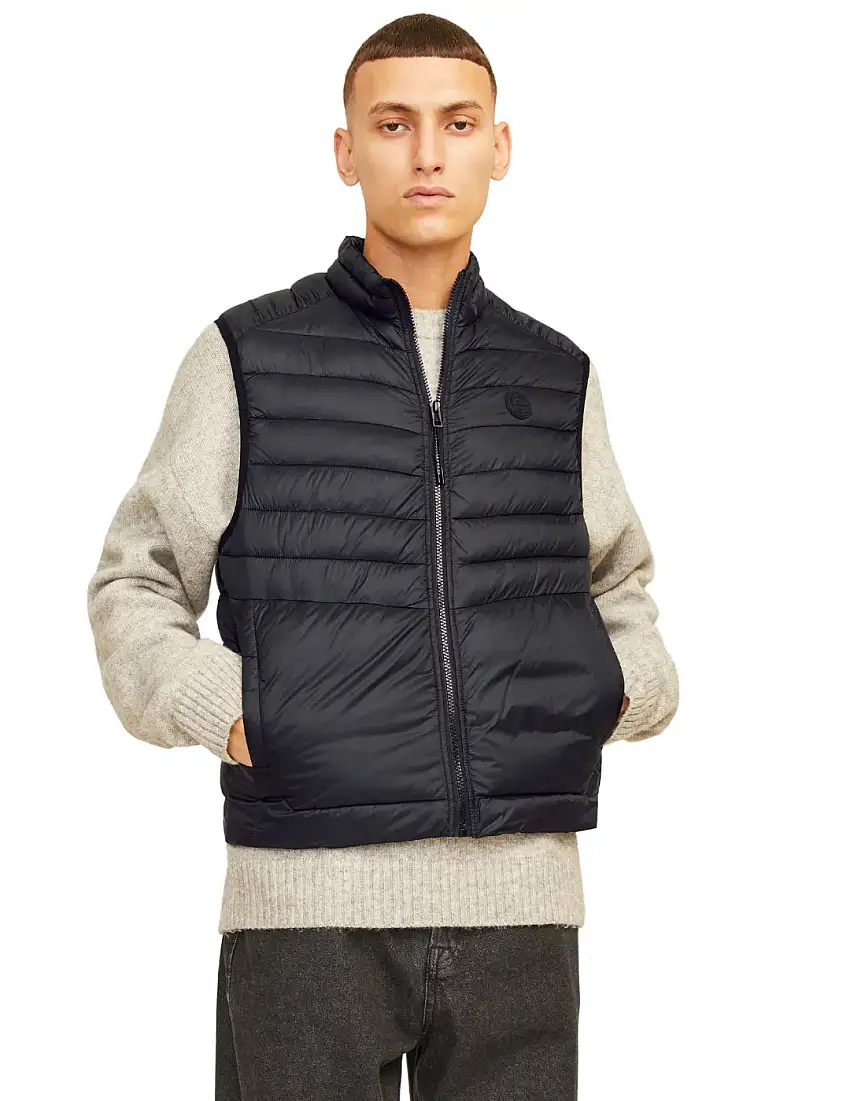 Chaleco Acolchado Jack&Jones Sprint Negro