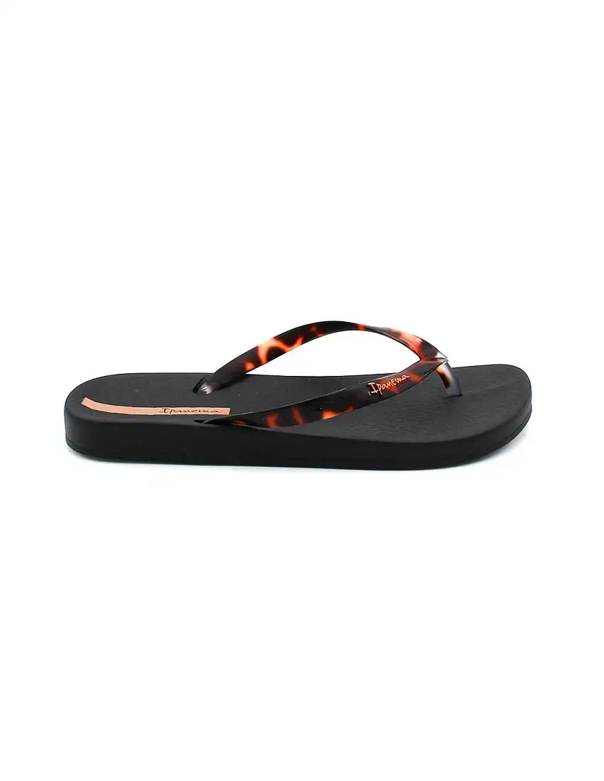 Chancla Dedo IPANEMA 83648 Negra Print Mujer.