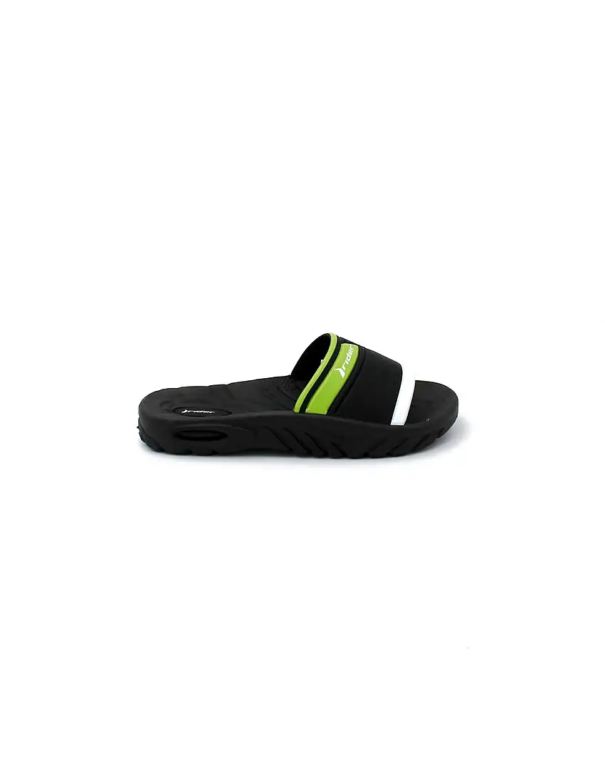 Chanclas RIDER 22548 Negro/Verde Niño.