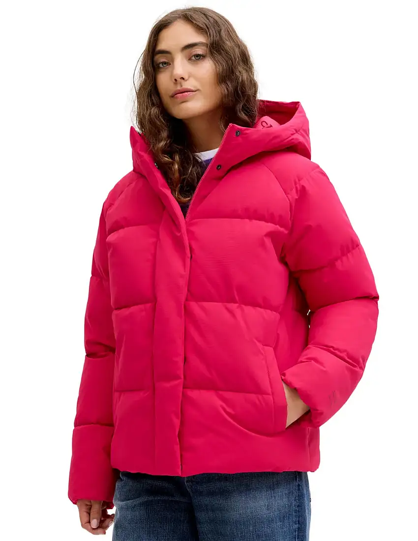 Chaqueta Acolchada JJXX Global Fucsia