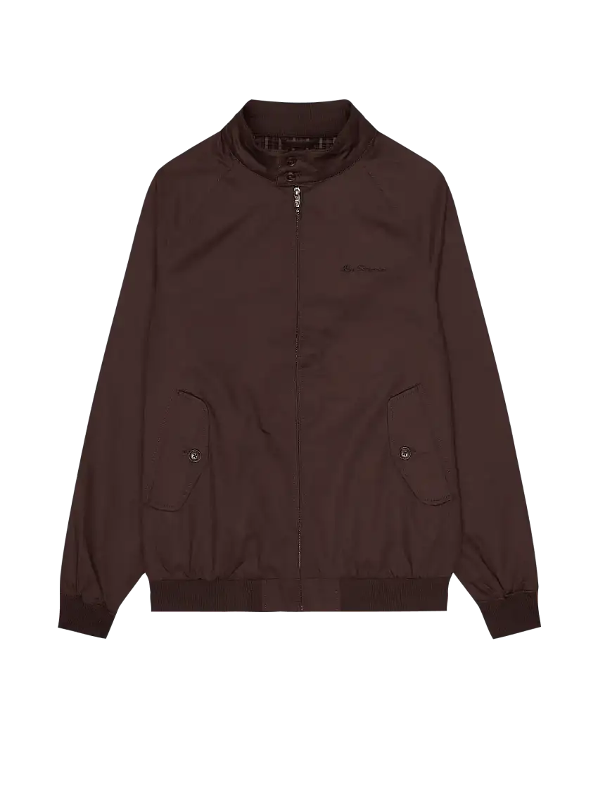 Chaqueta Harrington Signature Bordeaux