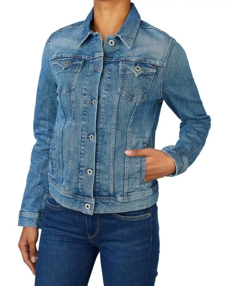 CHAQUETA VAQUERA THRIFT 98% ALGODÓN 2% ELASTANO DENIM