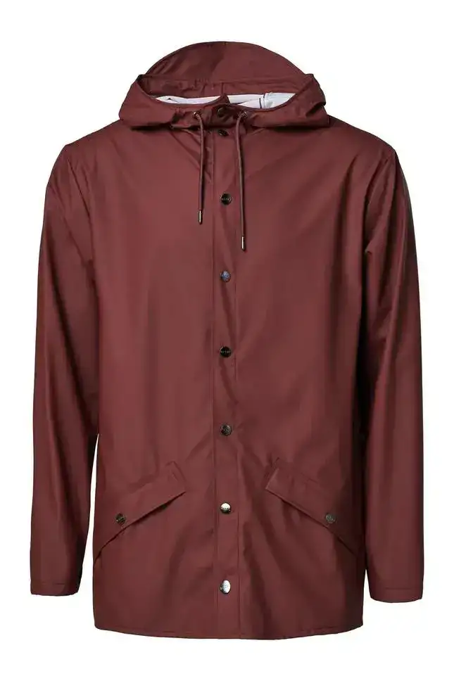 Chubasquero unisex Granate