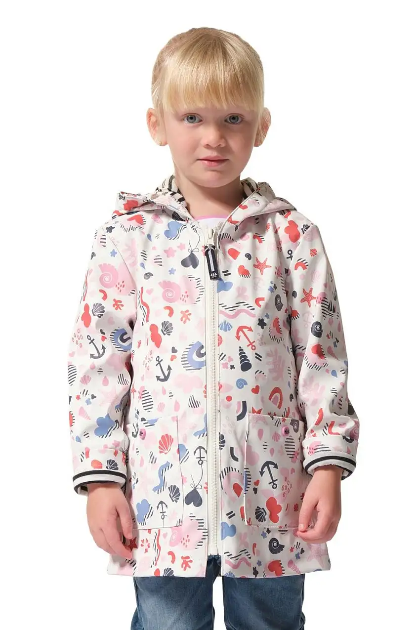 Chubasqueros niños hublot estampado blanco Laurellaprenf