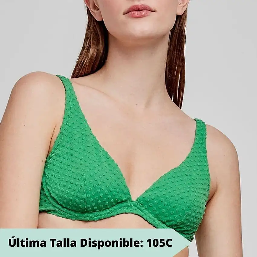 Conjunto bikini capacidad, tejido relieve, gisela.