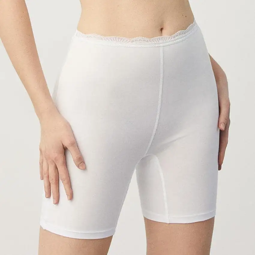 culotte antirroce algodón y encaje, ysabel mora.