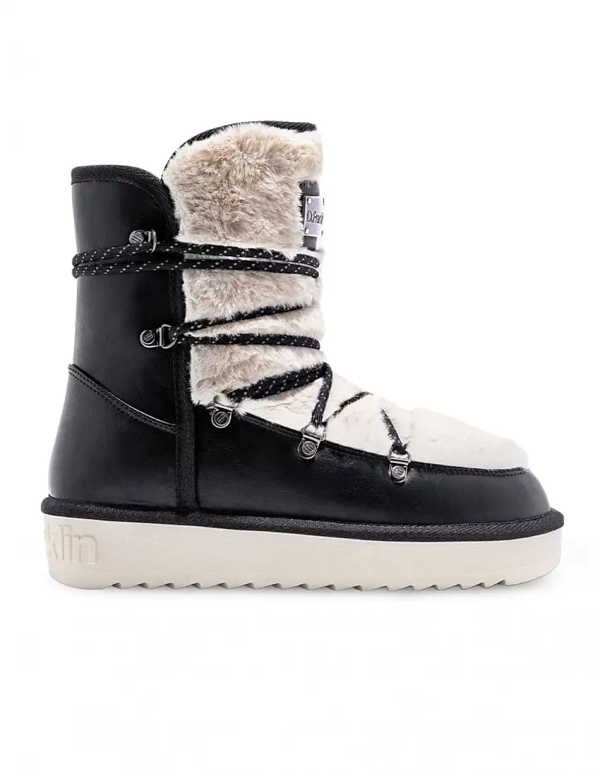 D. FRANKLIN Botas Australianas Pelo Negras