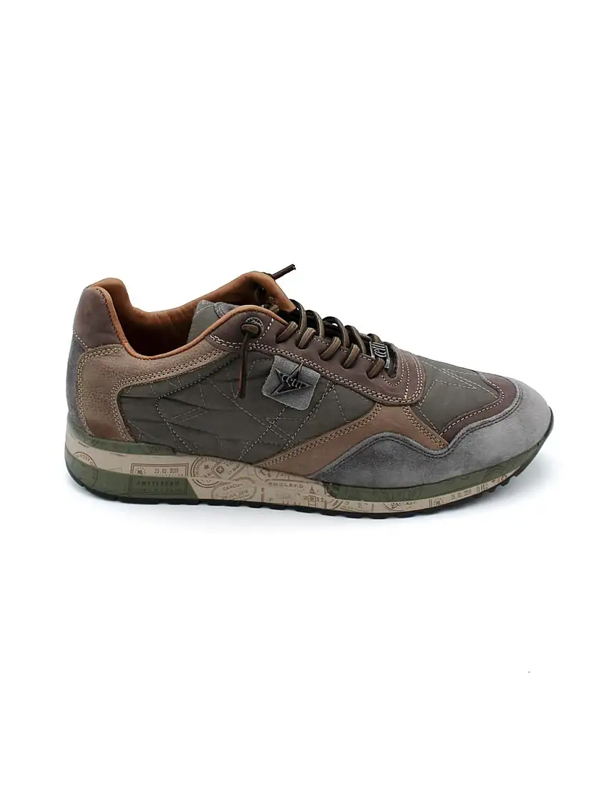 Deportiva Ante Star Oxido Cetti C-848 XL Verde/Marrón Hombre