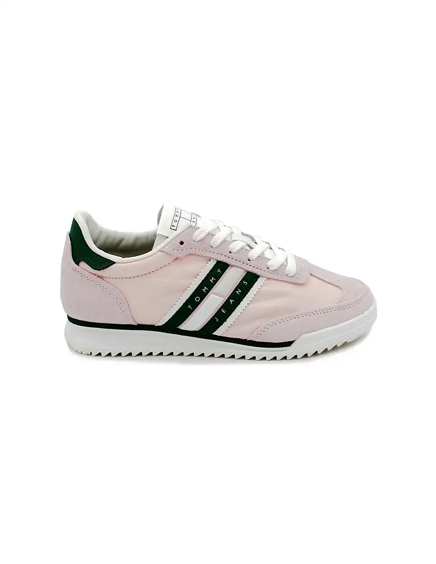 Deportiva TOMMY HILFIGER ENOENO2717 TIO Rosa/Verde Mujer.