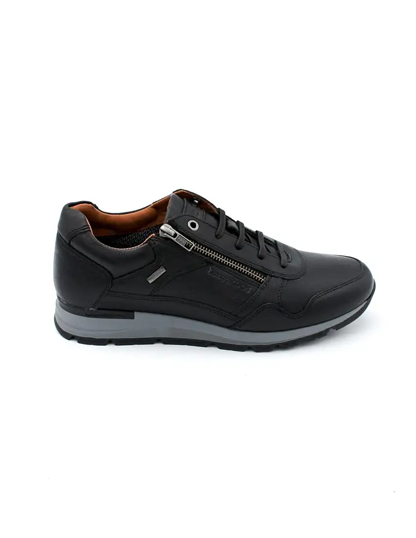 Deportivas Vestir Cremallera Kangaroos 632-11 Negro Hombre