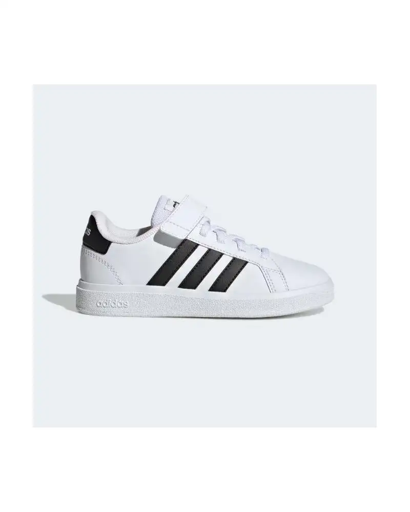 DEPORTIVO GRAND COURT 2.0 EL K CLOUD WHITE / CORE BLACK / CORE BLACK