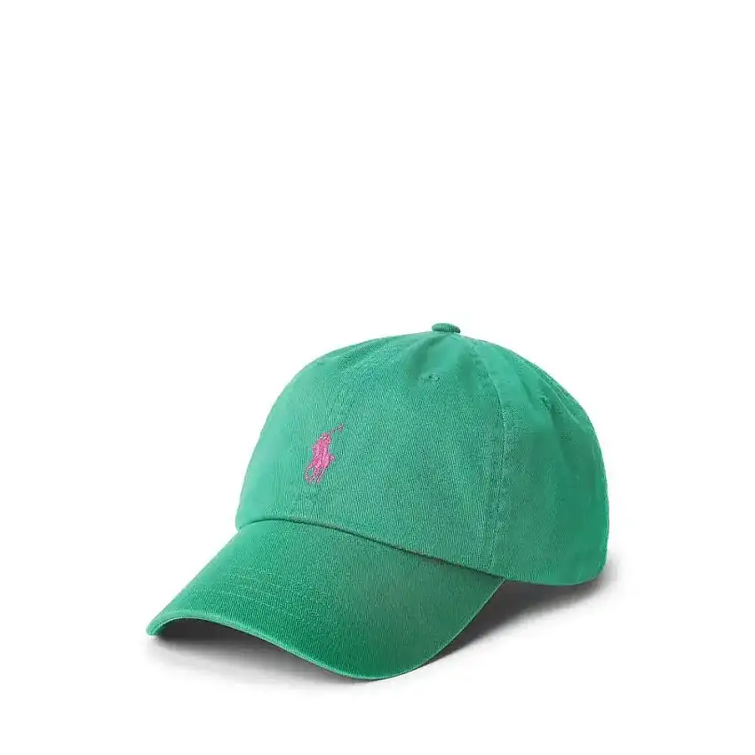 Gorra con visera de tela de chino de algodón