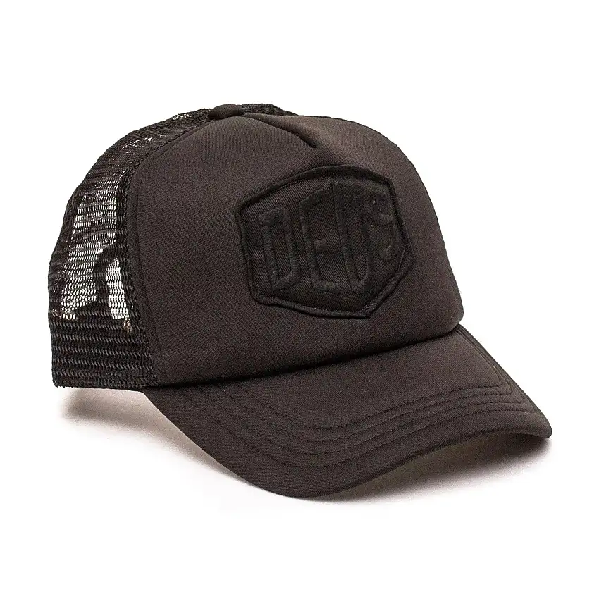 Gorra DEUS EX MACHINA Trucker Baylands Black