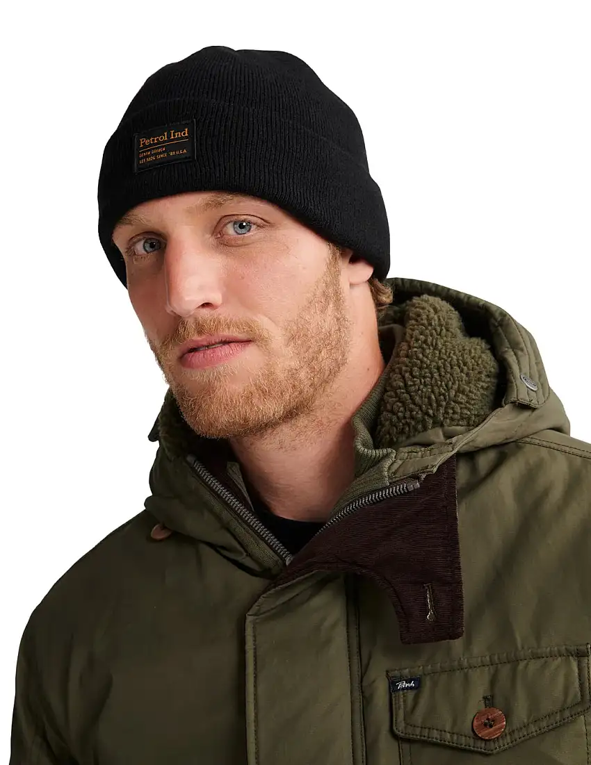 Gorro Petrol Industries Northwoods Negro