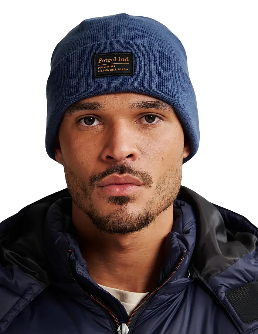 Gorro Punto Petrol Industries Northwoods Azul