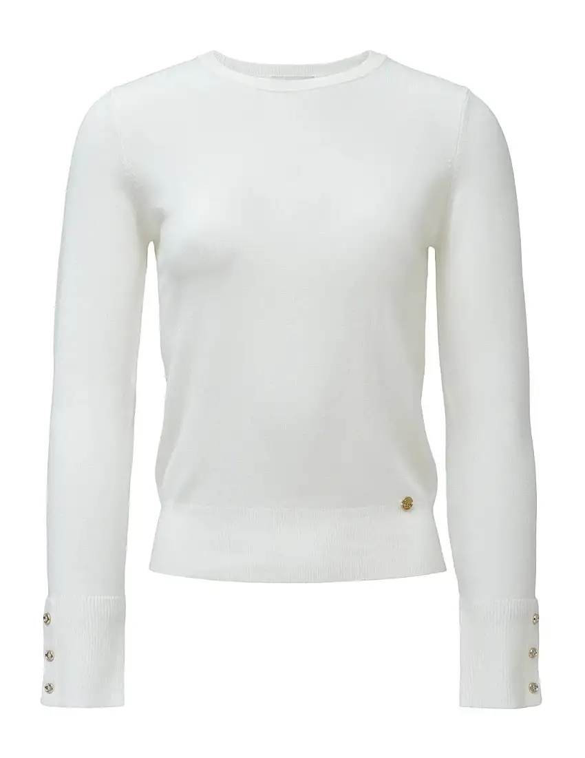 Jersey Básico Salsa Jeans Blanco