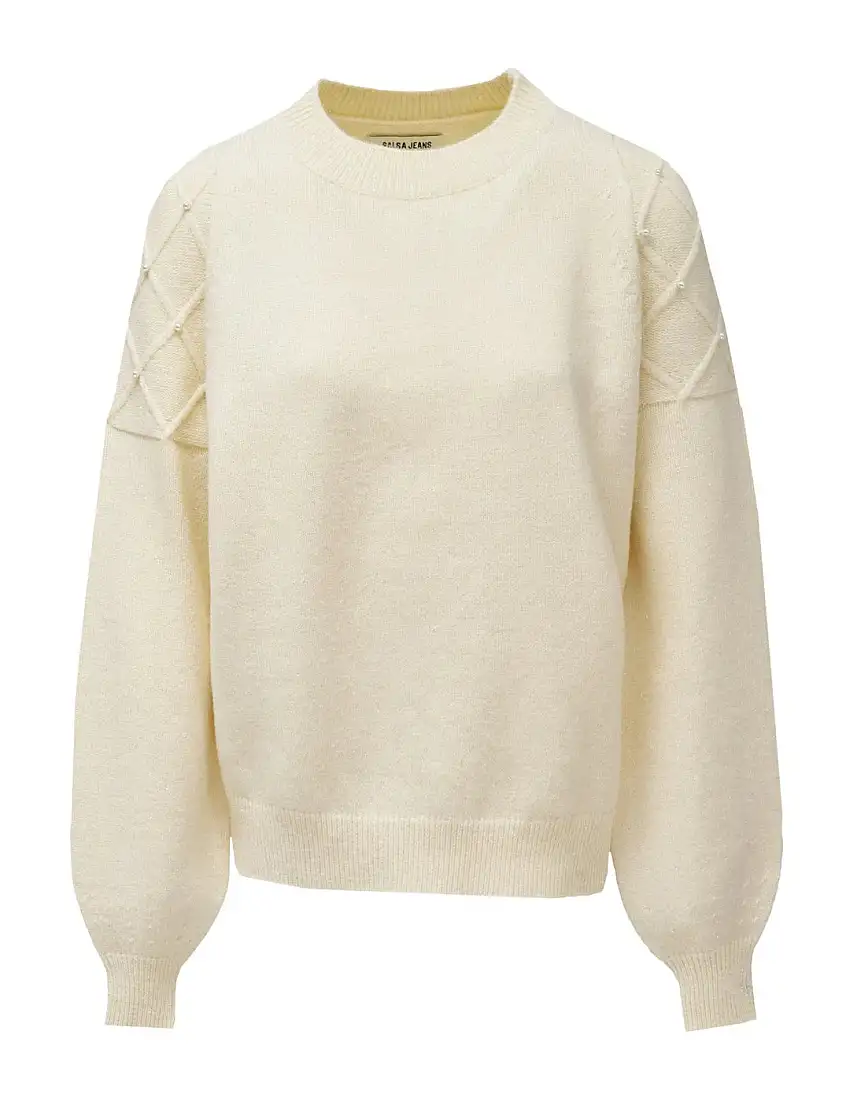 Jersey Salsa Jeans Perlas Geo Beige