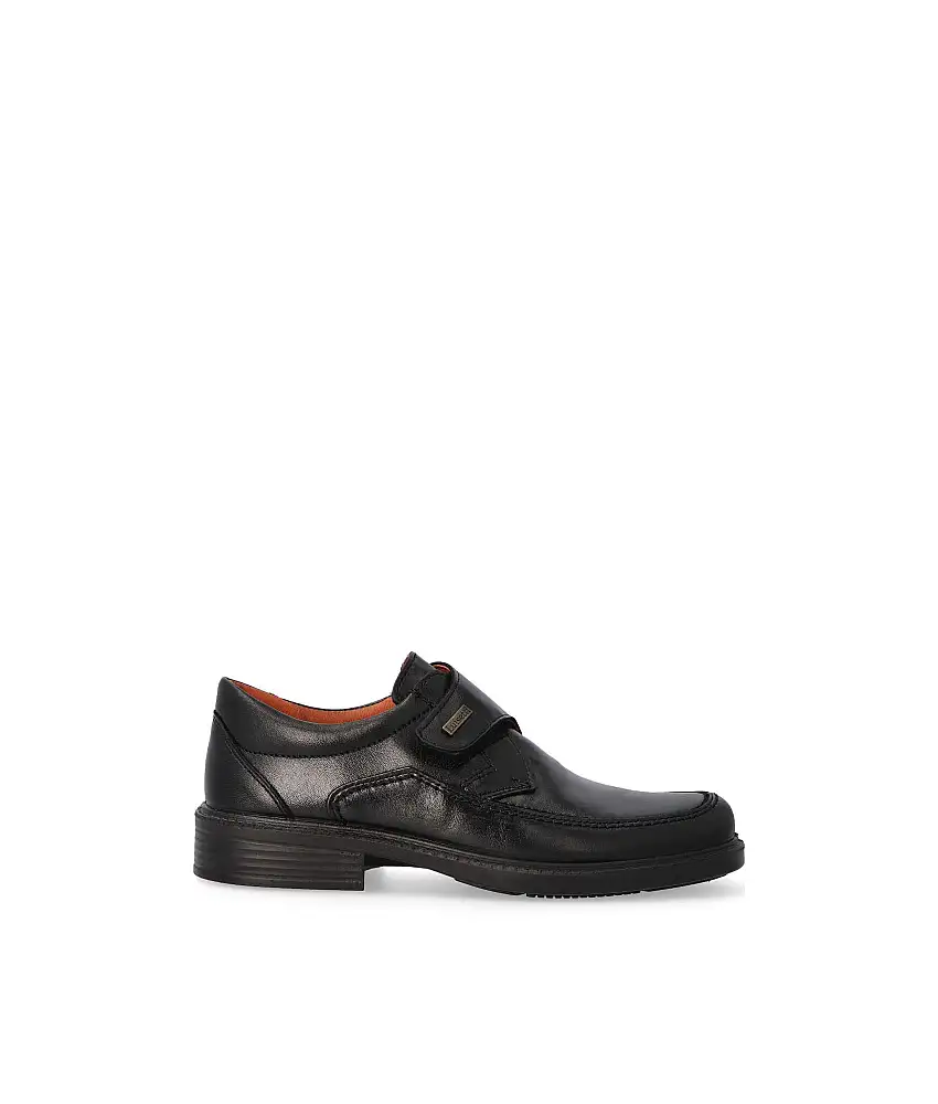 LUISETTI Zapato de vestir velcro hombre LUI 0108 NEGRO