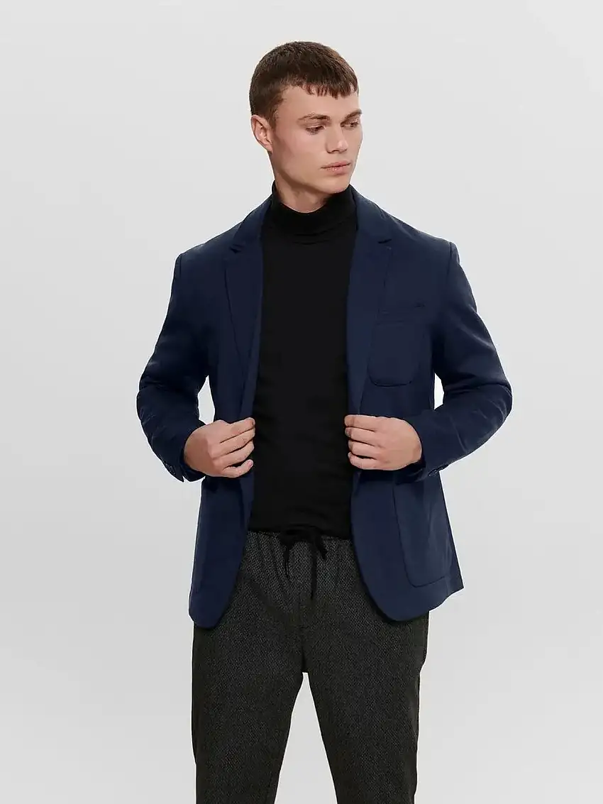 Mark Blazer Azul