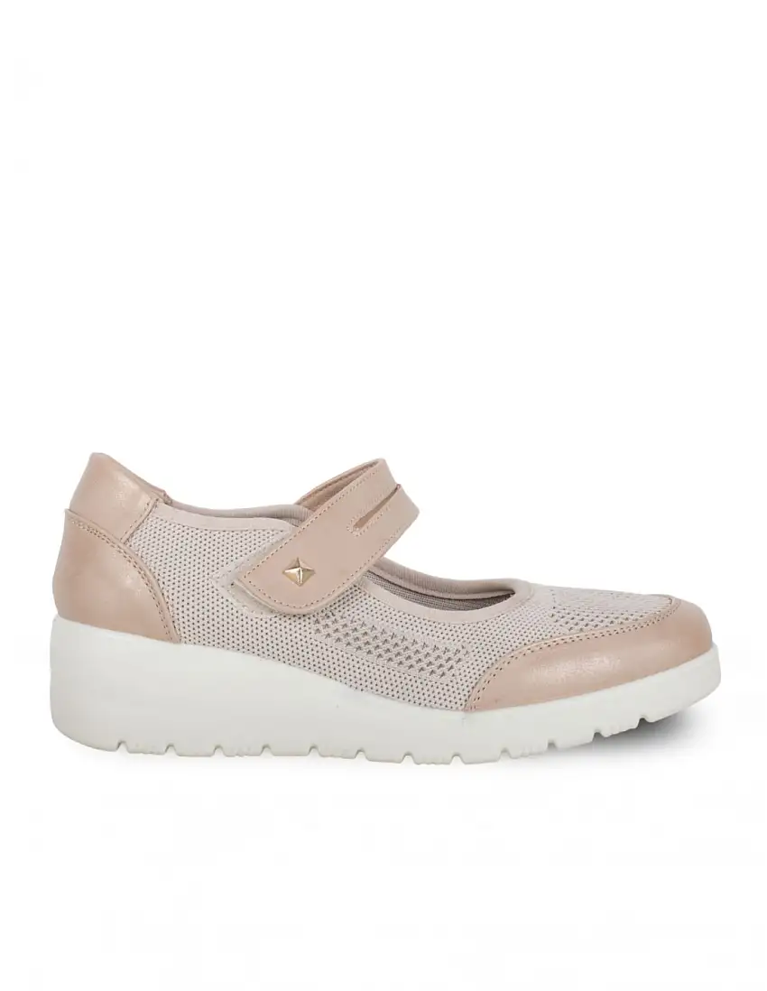 Merceditas Cuña Beige DOCTOR CUTILLAS