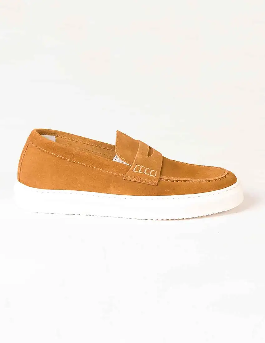 Mocasín hombre Calce cuero