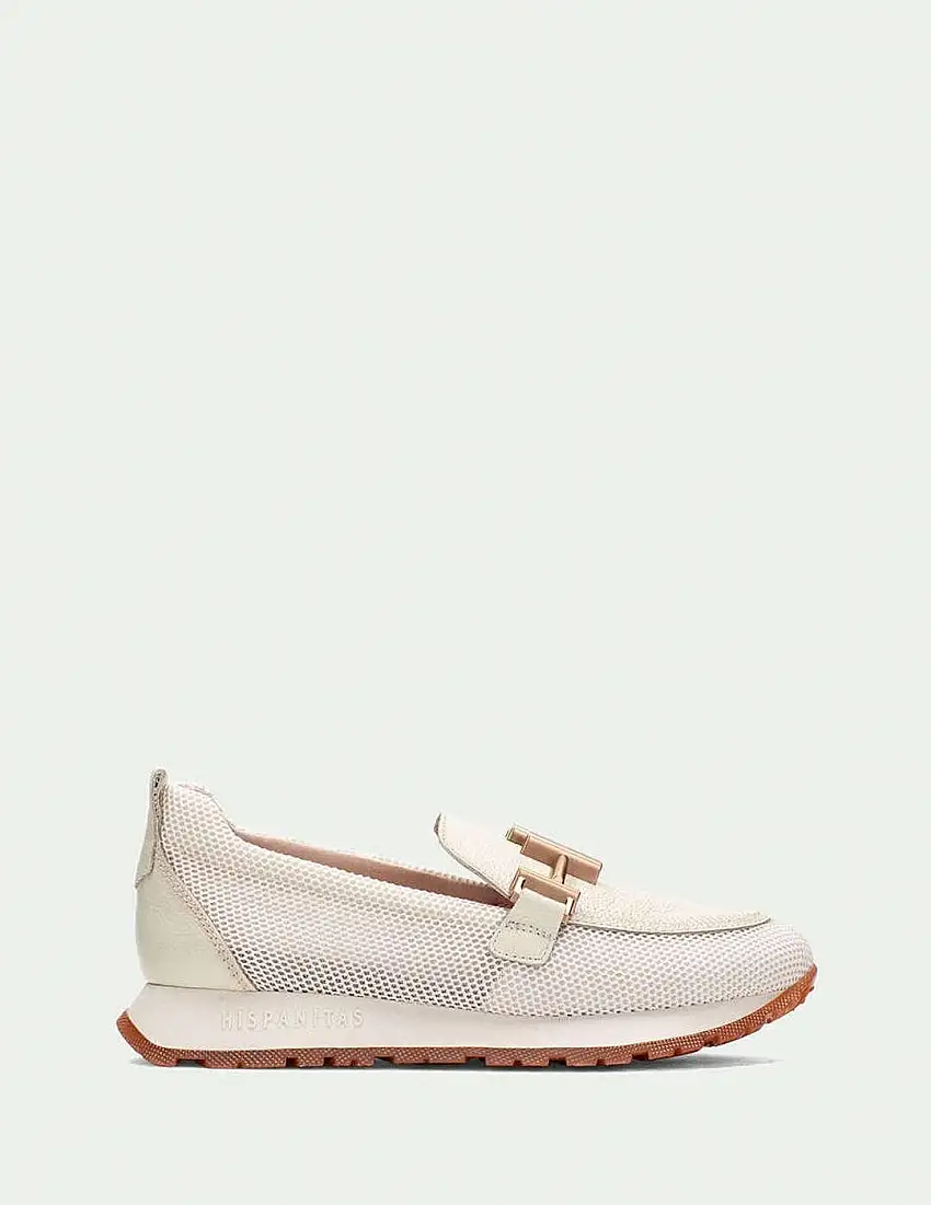 Mocasín Sport mujer Hispanitas Kansas beige