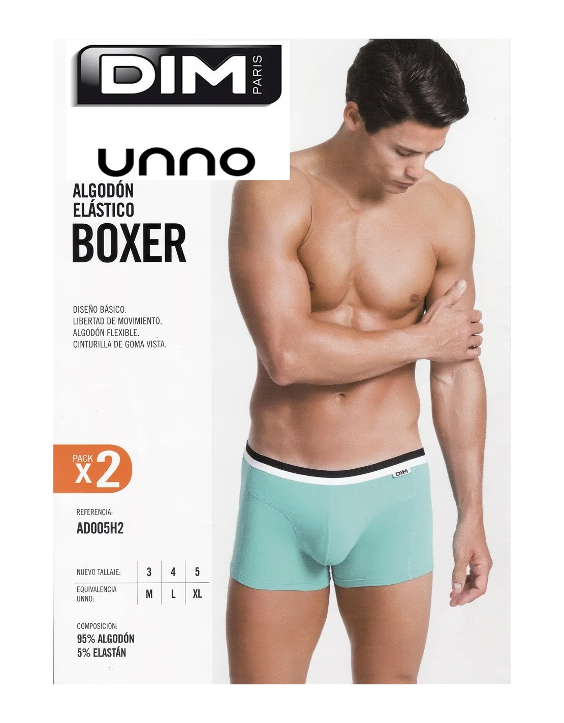 Pack 2 boxers Goma vista