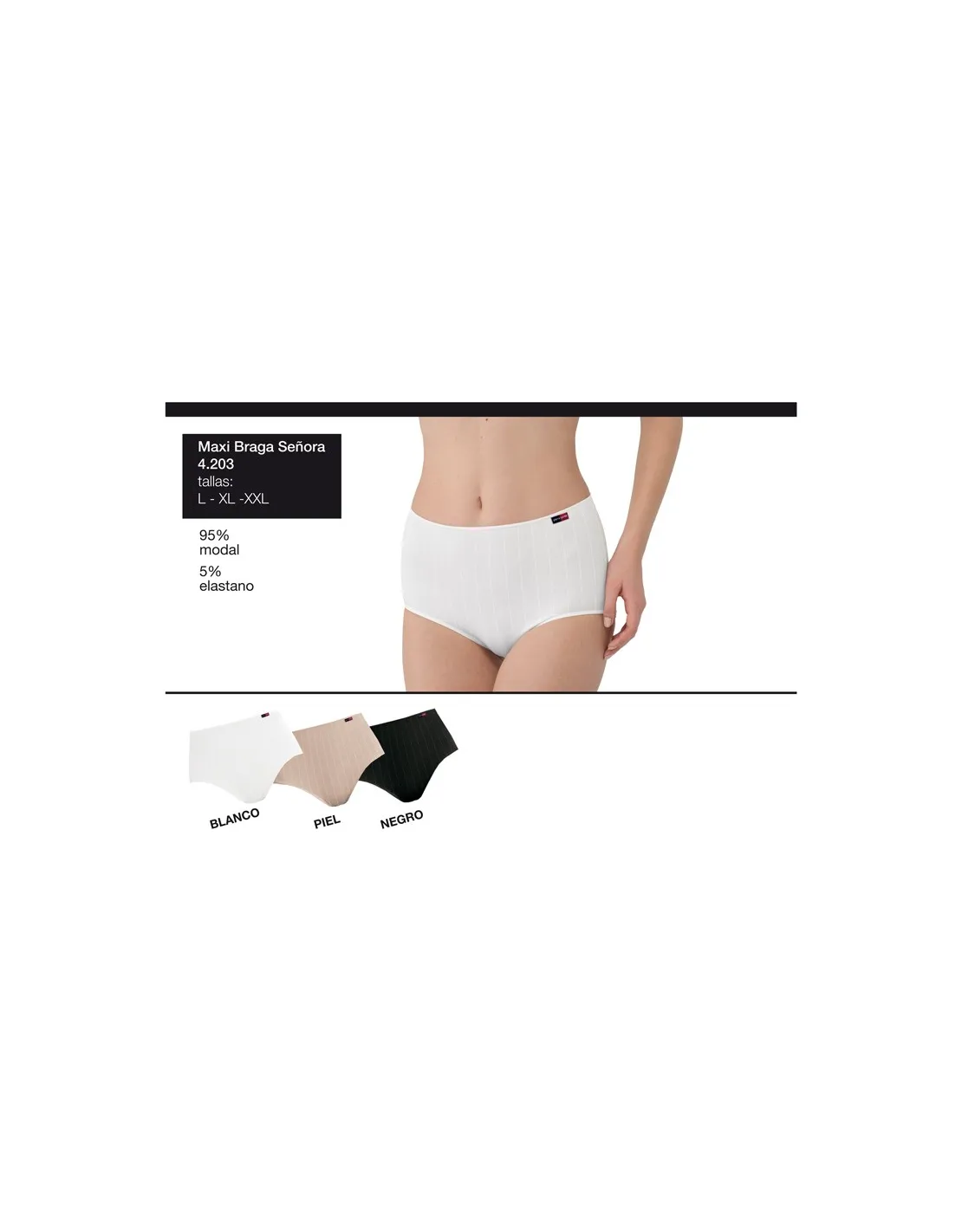 Pack 3 Bragas Modal de Pierre Cardin