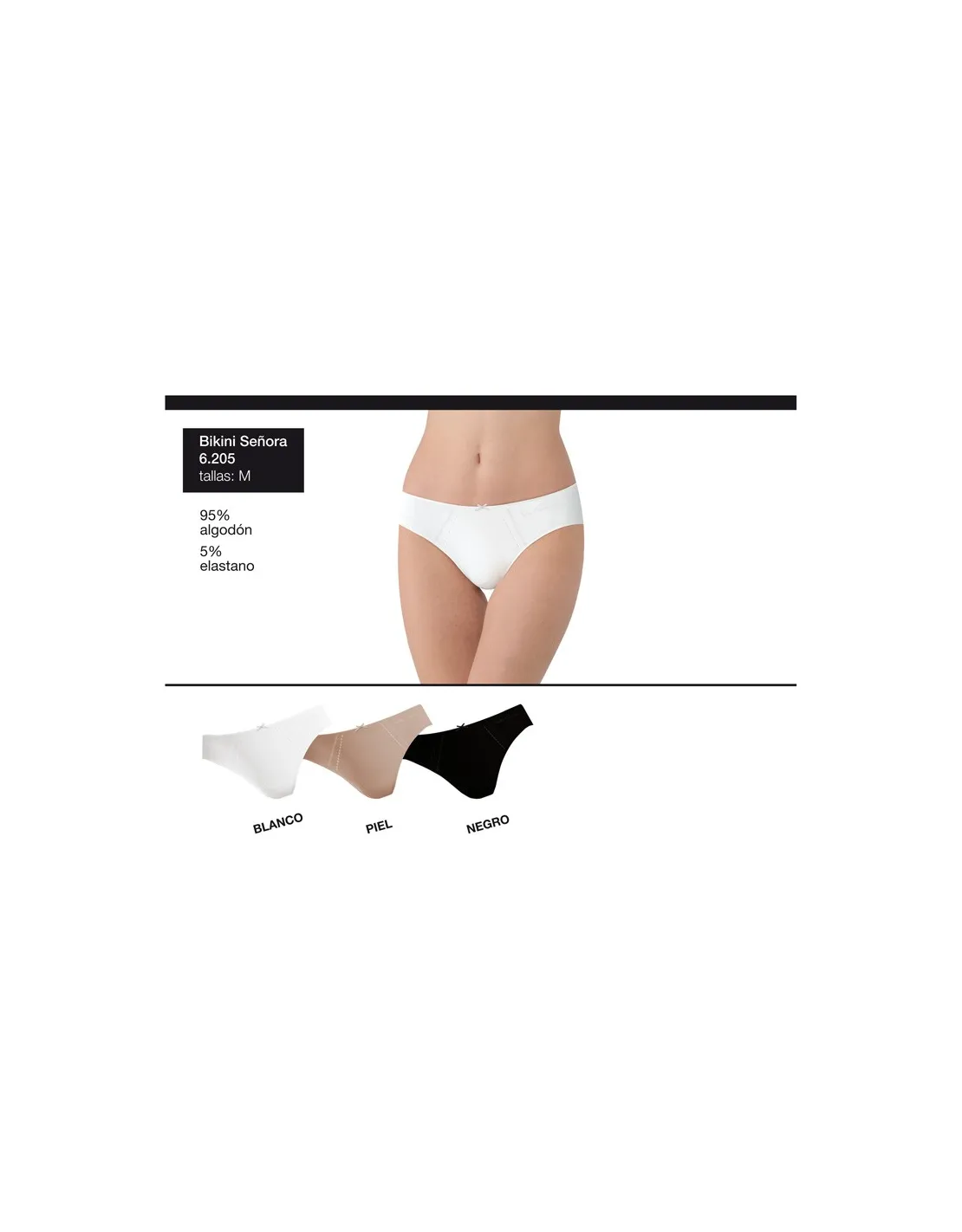 Pack 3 Bragas algodón de Pierre Cardin