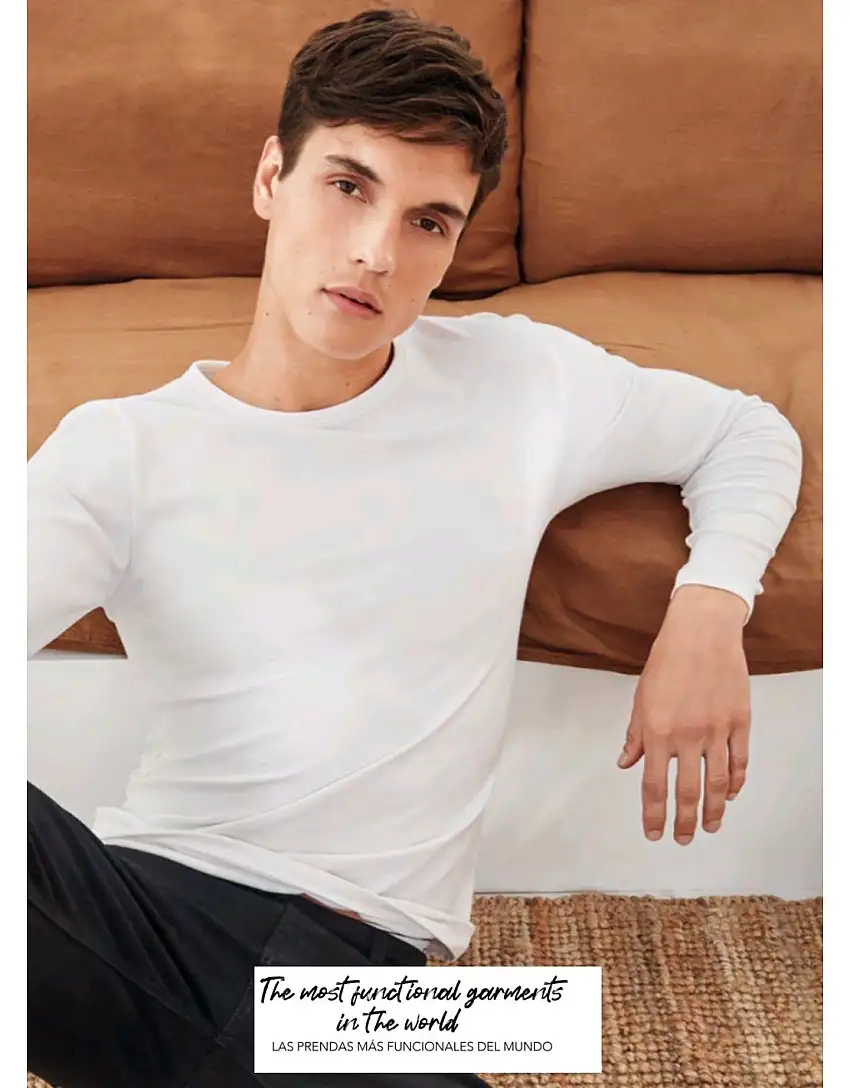 Pack 3 camisetas manga larga hombre THERMAL