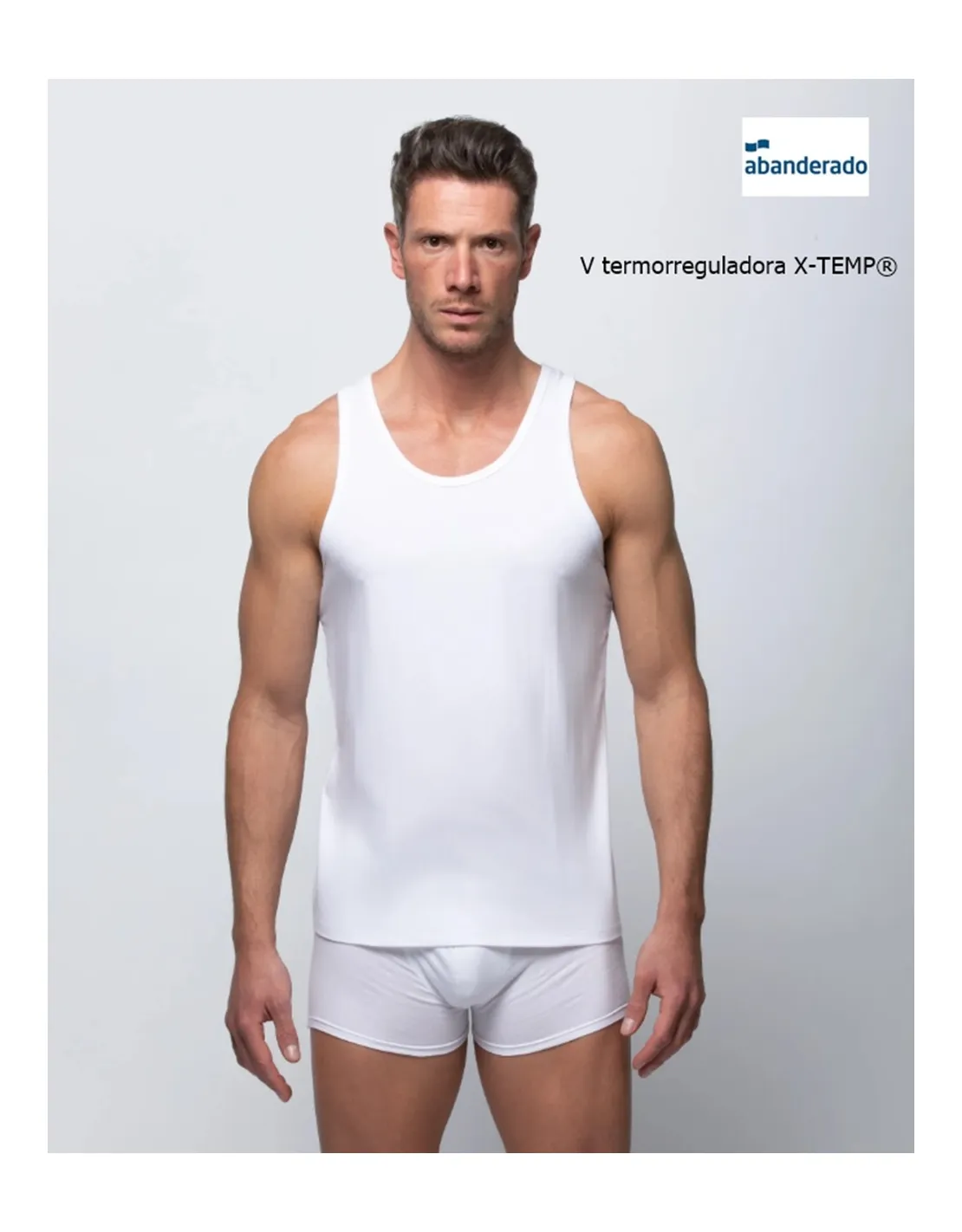 Pack 3 Camisetas tirante DRY-COOL. Algodón adaptable, ajuste prefecto.