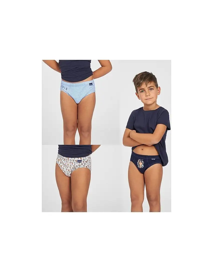 Pack AHORRO 6 SLIPS para niño