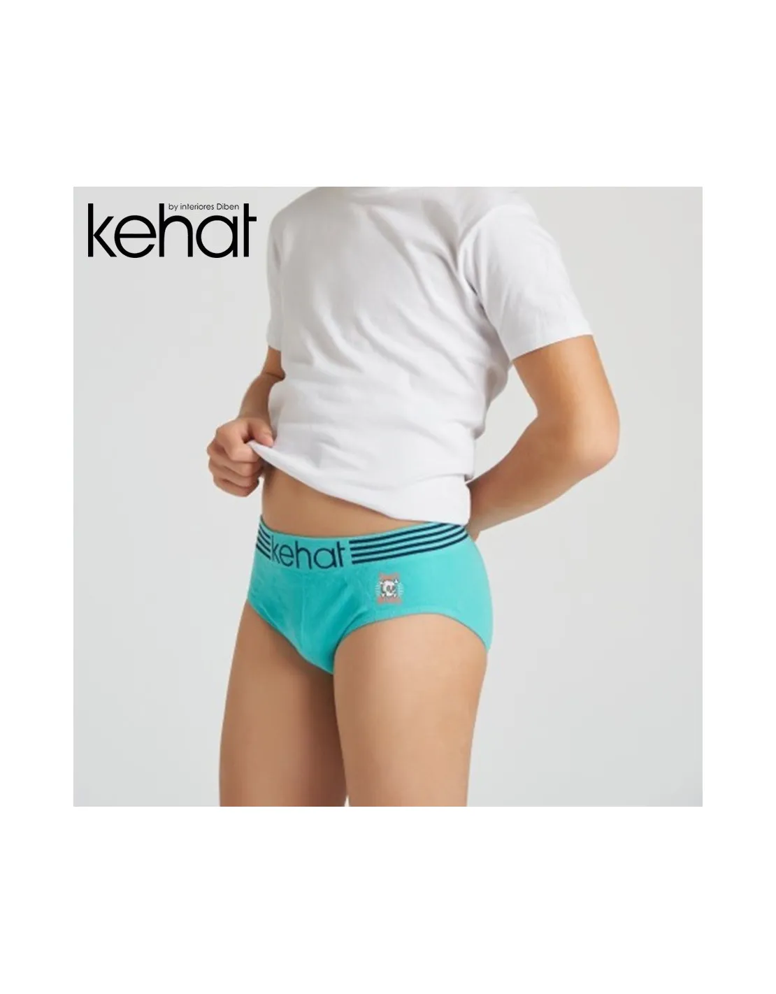 Pack AHORRO 6 SLIPS sin costuras para niño Kehat MODELO 251