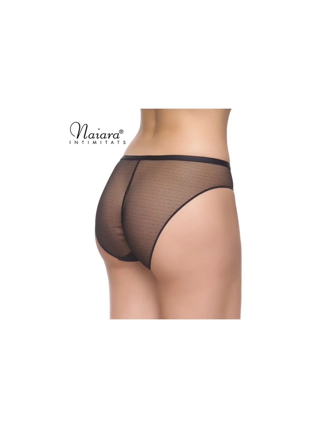 Pack de 3 Bragas Bikini tiro alto tul invisible Efecto Tanga de Naiara