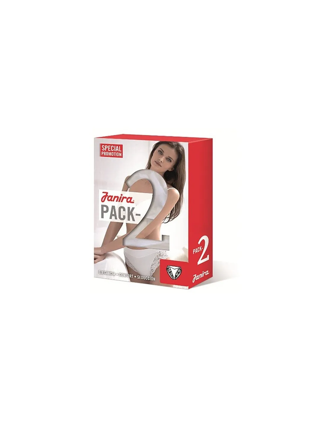 Pack x 2 Oferta Braga janira encaje bikini modelo Neri