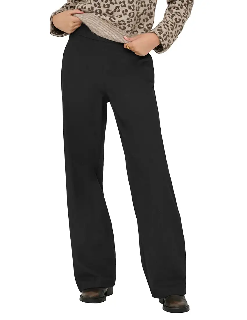 Pantalón Ancho ONLY Gia Negro