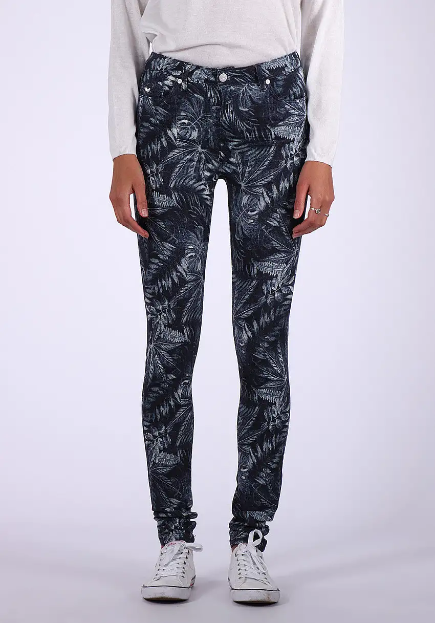 Pantalones Estampados Jena Indigo