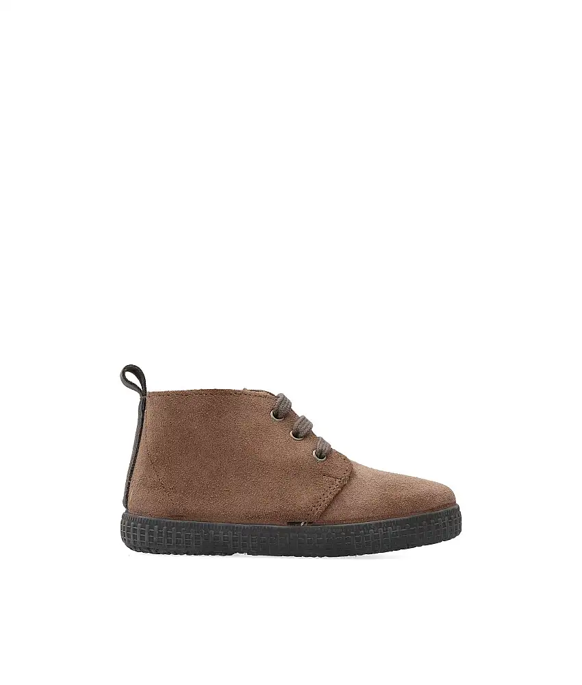 PEKES Bota serraje confort taupe