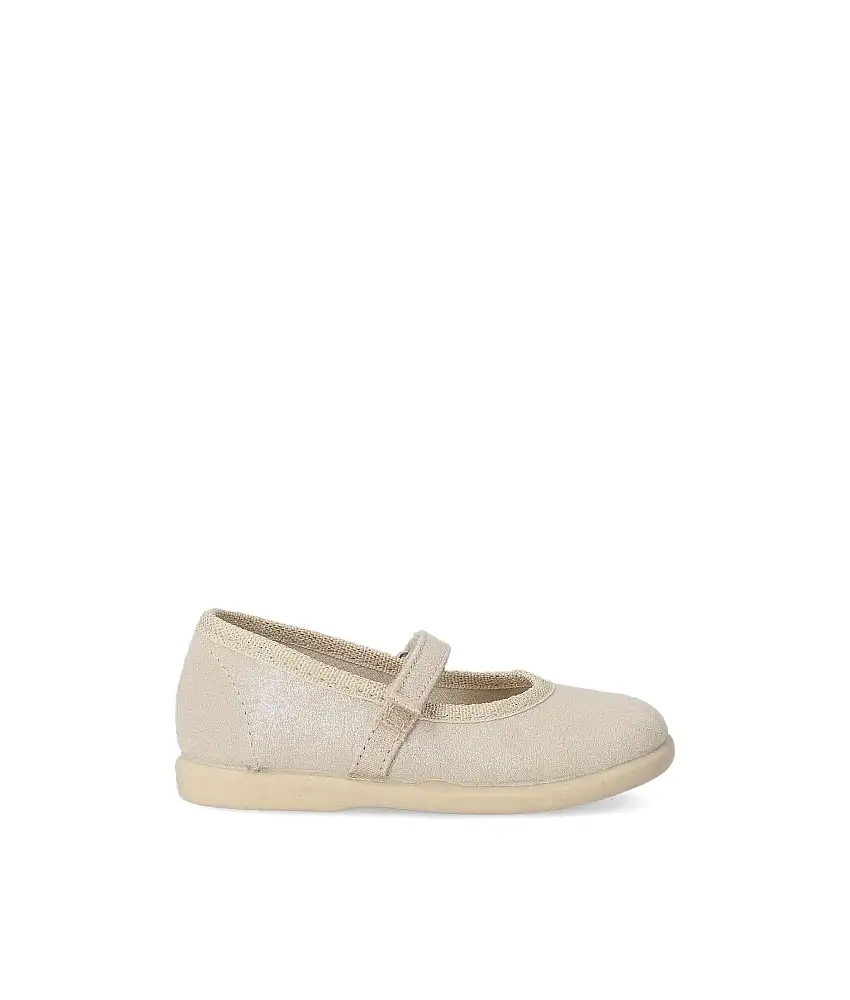 PEKES Zapato bailarina vestir brillo niña