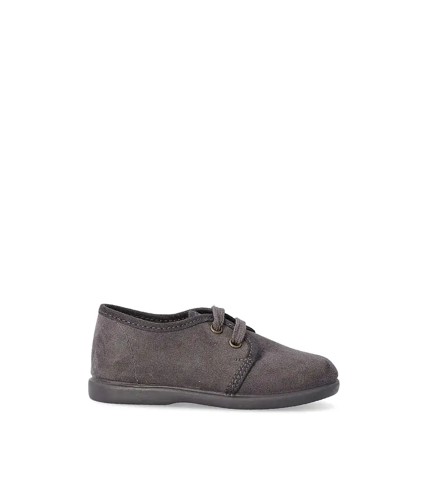 PEKES Zapato cómodo blucher BAT 12550 GRIS
