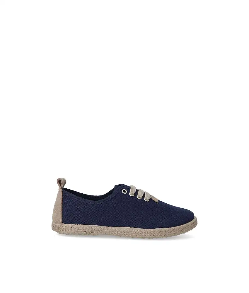 PEKES Zapato inglés yute niño BAT 45001/2 MARINO