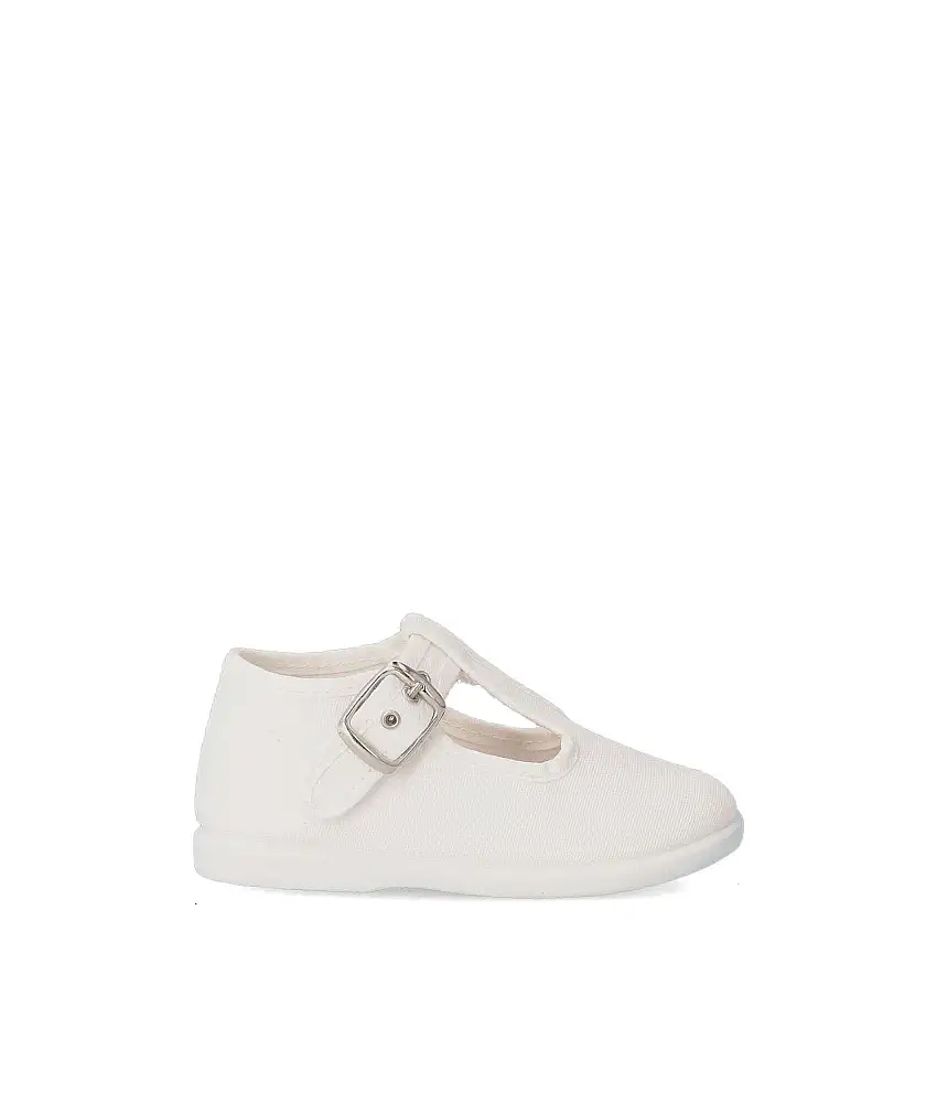PEKES Zapato pepito lona hebilla niño